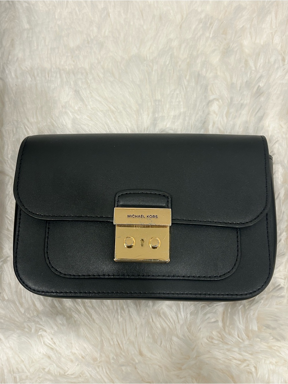 Michael Kors Leather Sloan Editor Belt Bag without strap